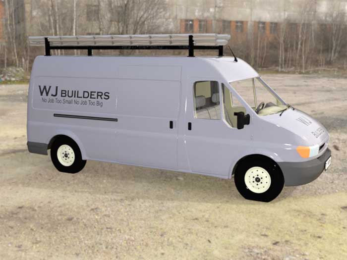 tradesman's van